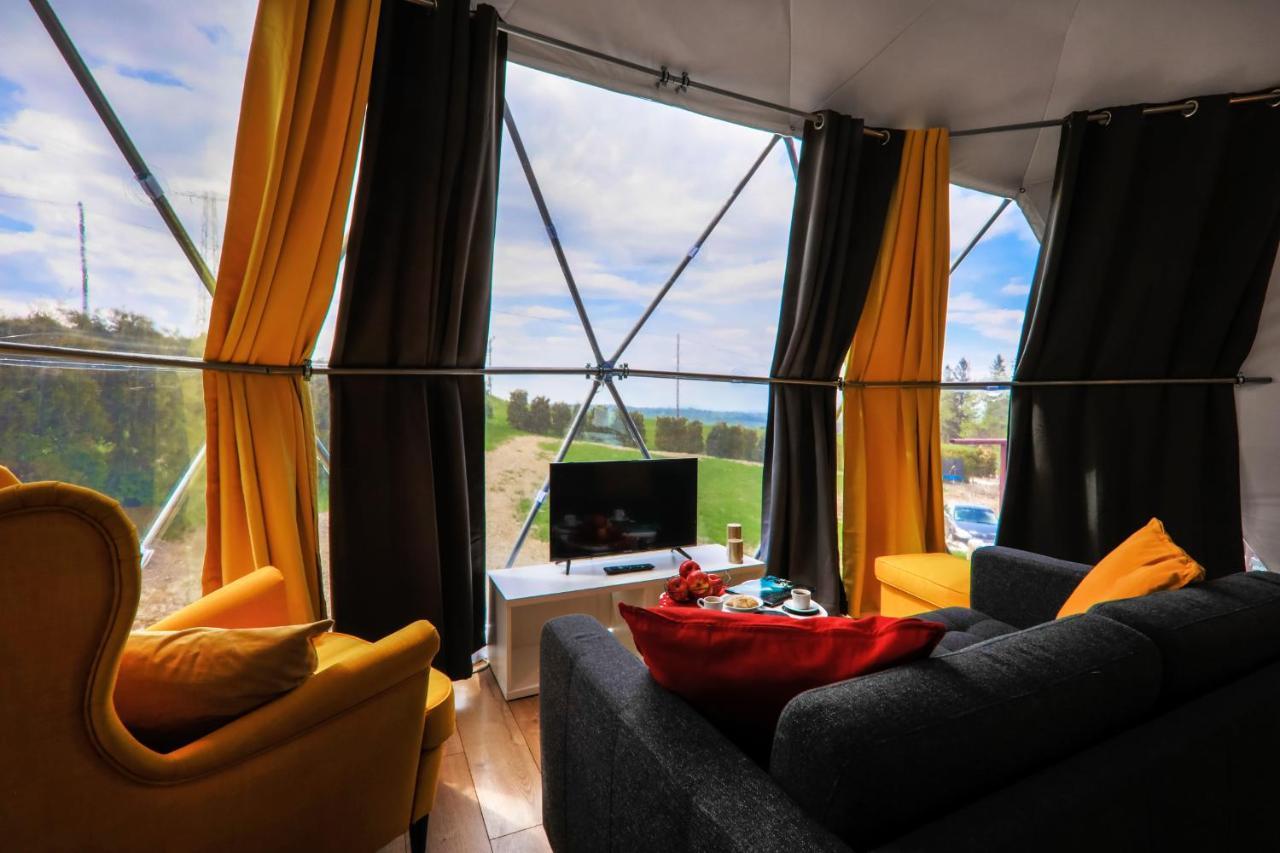 Glamping Gliczarow Klapnioki Bed and Breakfast Leśnica Eksteriør billede